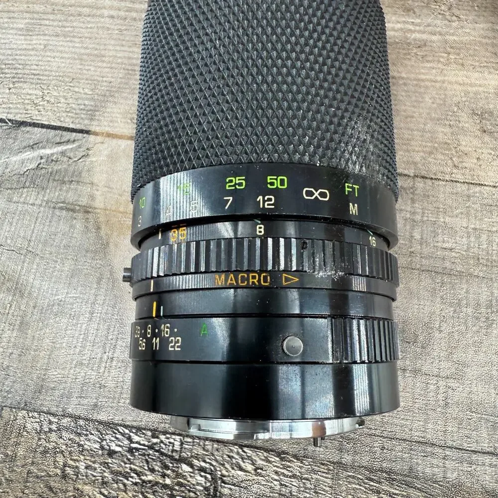 Soligor Lens 35-200mm 1:3.8-5.3 Zoom Macro